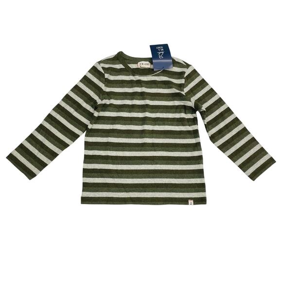 NWT Me & Henry 12Y Green Stripe Alcoa Tee - Picture 1 of 4
